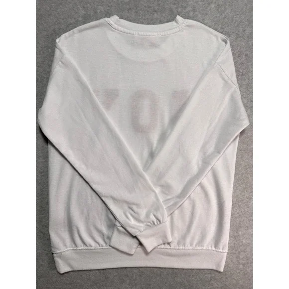 White Christmas Sweater Long Sleeves Size Xs Women's - Picture 8 of 11